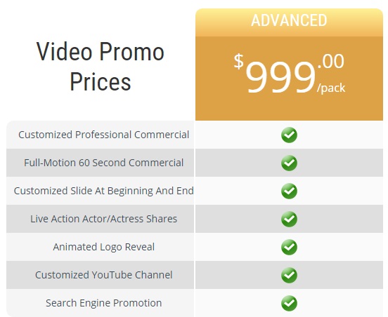 Promo Video Buy Avanced