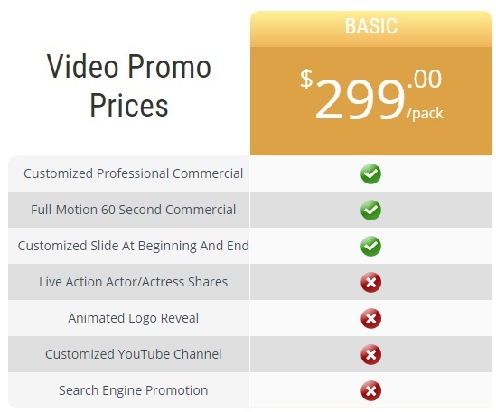 Promo Video Buy Basic